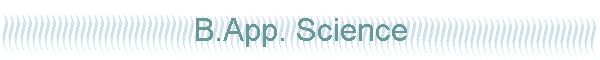 B.App. Science