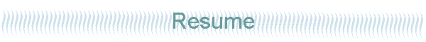 Resume